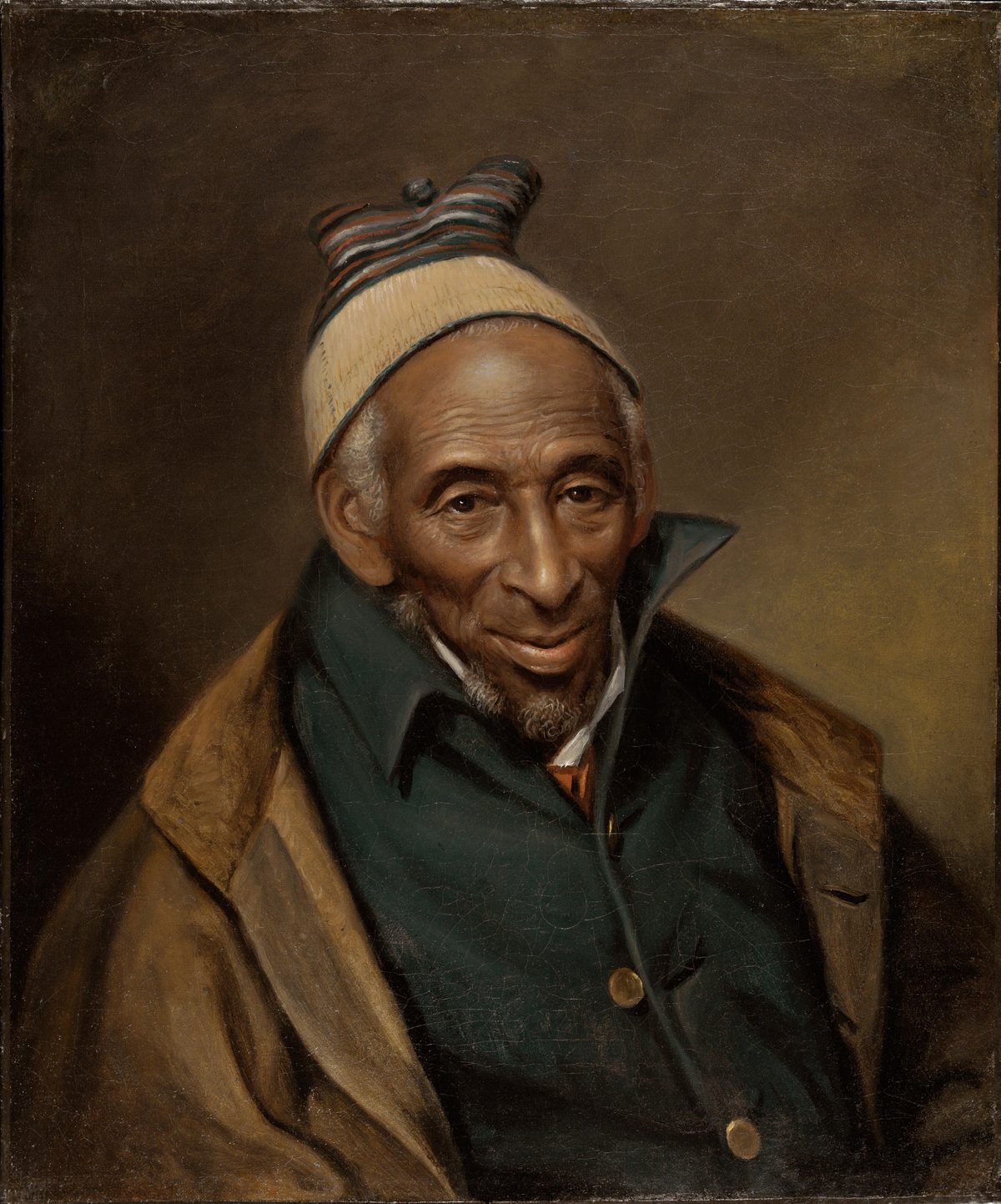 Portrait of Yarrow Mamout by Charles Willson Peale, 1819